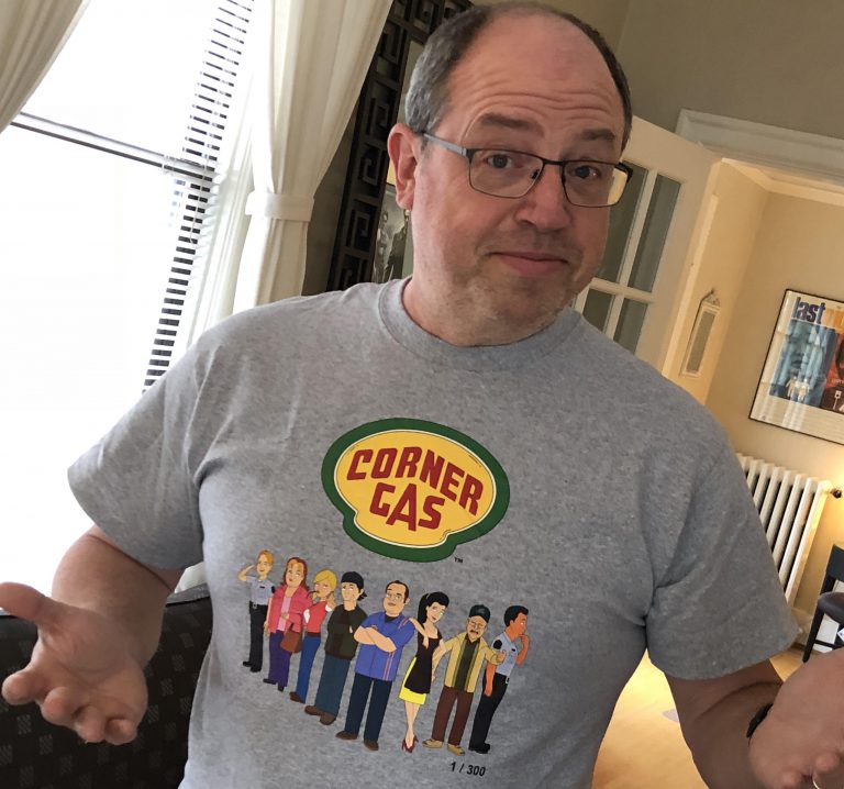 corner gas brent shirt