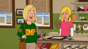 Jann Arden and Wanda in Corner Gas Animated